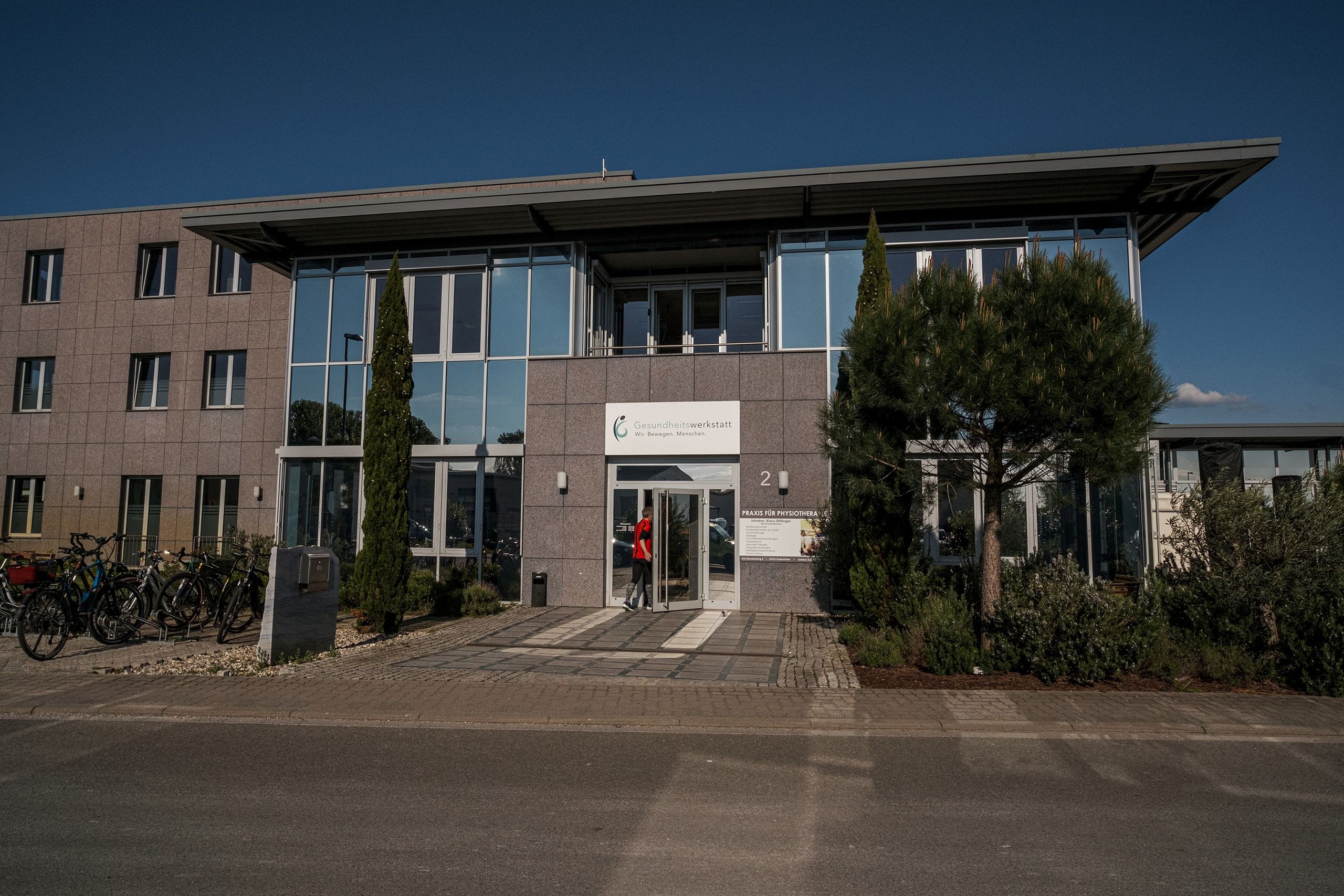 Gesundheitswerkstatt Gebäude Außenansicht