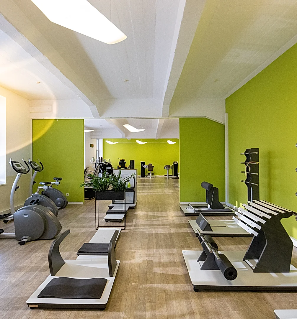 Trainingsraum Physiotherapie Gesundheitswerkstatt Speyer